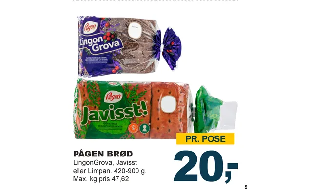 Pågen bread product image