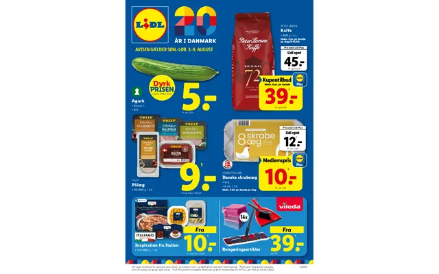 Søn 3 Aug. - Lør 9 Aug. Læs ved at trykke på avis ikonet product image