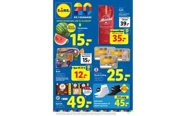 Sun 10 Aug. - Sat 16 Aug. Read by tapping the newspaper icon product image