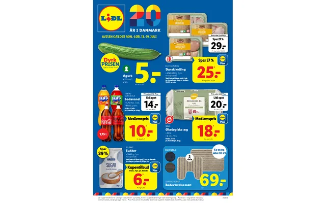 Søn 13 Jul. - Lør 19 Jul. Læs ved at trykke på avis ikonet product image