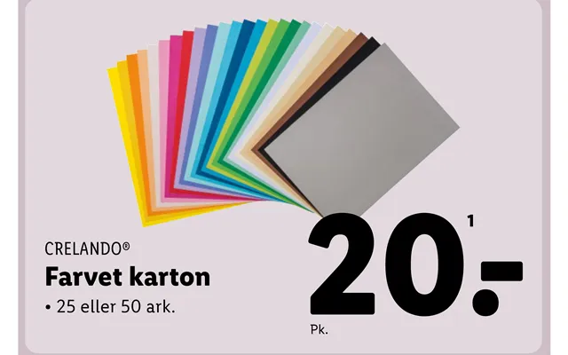 Farvet Karton product image