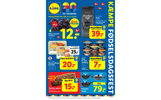 Søn 24 Aug. - Lør 30 Aug. Læs ved at trykke på avis ikonet product image