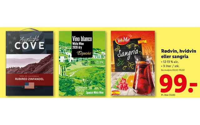 Rødvin, Hvidvin Eller Sangria product image