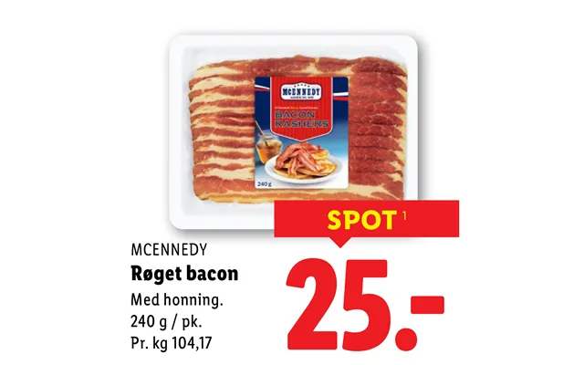 Smoked bacon product image