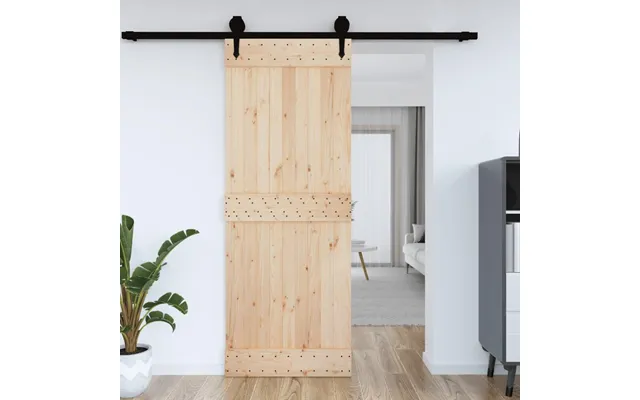 Dør Narvik 85x210 Cm Massivt Fyrretræ