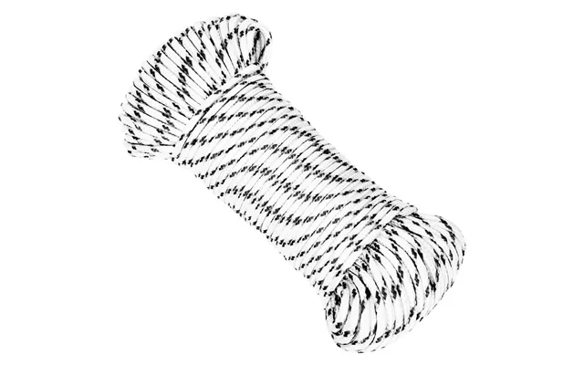 Flettet Tovværk 3 Mm X 25 M Polyester Hvid