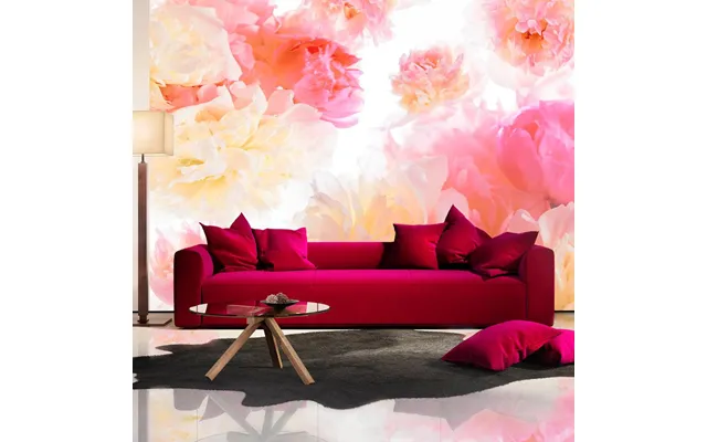 Fototapet - Pastel Peonies