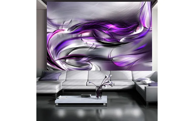 Fototapet - Purple Swirls