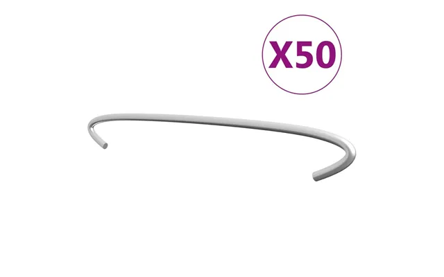 Gabionkroge 50 Stk. Galvaniseret Stål 40 Cm