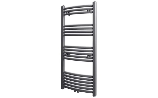 Håndklæderadiator 500x1160 Mm Centralvarme Buet Grå