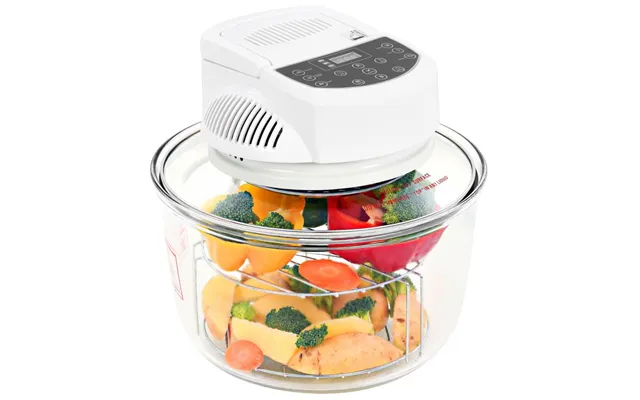 Halogen Konvektionsovn Udbygningsring Digital Timer 1400 W 17 L