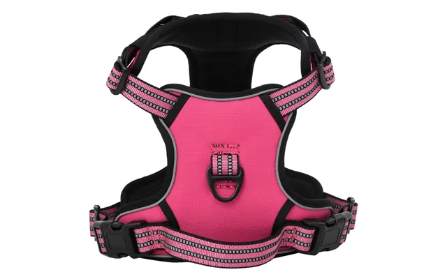 Hundesele Med Refleksstriber Str. S Justerbar Pink