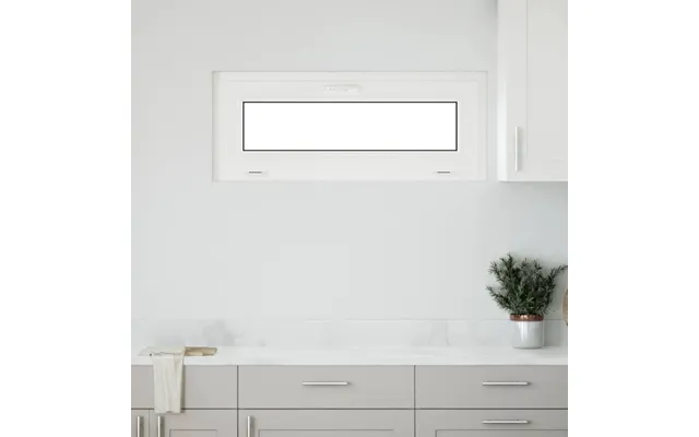 Kældervindue Risor 100x40 Cm Tilt 3 Ruder Hvid