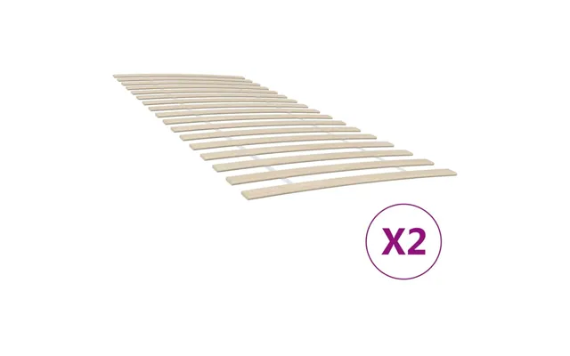 Lamelbund Med 34 Lameller 2 Stk. 100x200 Cm