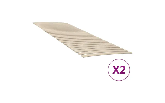 Lamelbund Med 48 Lameller 2 Stk. 80x200 Cm