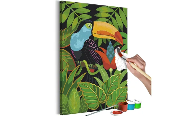 Mal Selv Billede - Beautiful Toucan 40 X 60 Cm