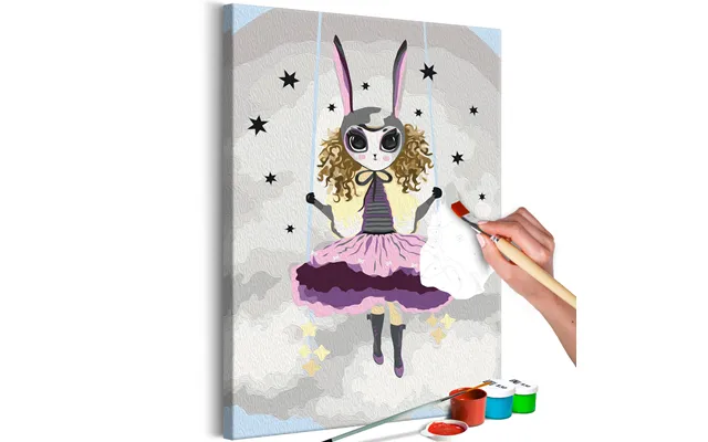 Mal Selv Billede - Lady Bunny 40 X 60 Cm