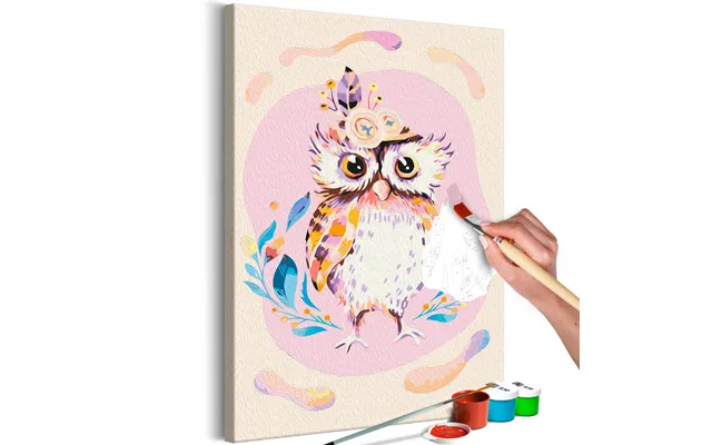 Mal Selv Billede - Owl Chic 40 X 60 Cm