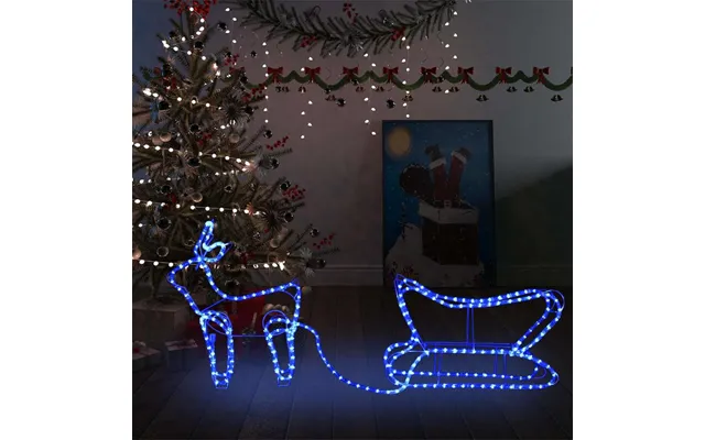 Rensdyr Og Kane Udendørs Juledekoration 252 Led'er