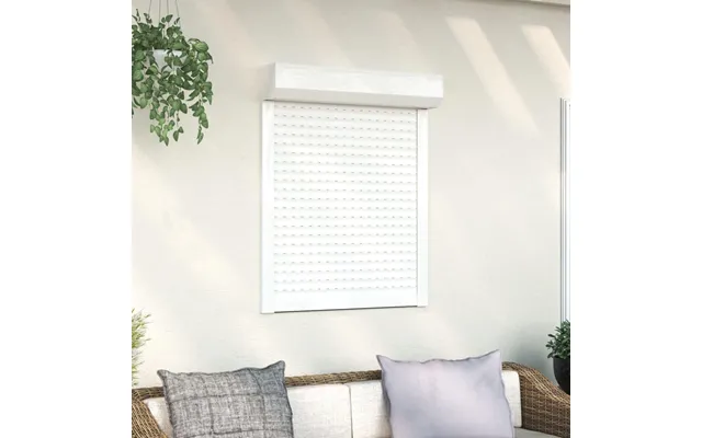 Rulleskodder 70x100 Cm Aluminium Hvid