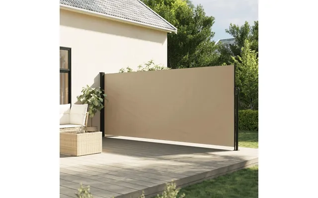 Sammenrullelig Sidemarkise 180x500 Cm Beige