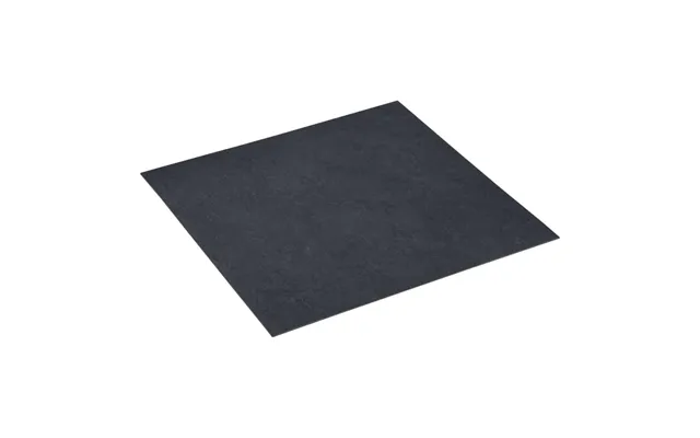 Selvklæbende Gulvbrædder 20 Stk. 1,86 M Pvc Sort Marmor