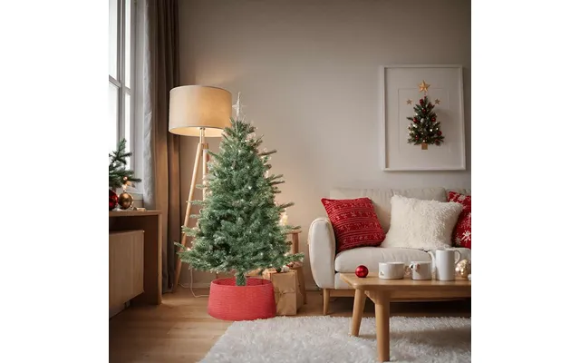 Skjuler Til Juletræsfod Ø56x23 Cm Plast Rød