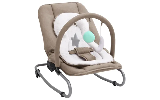Skråstol Til Baby Stål Gråbrun