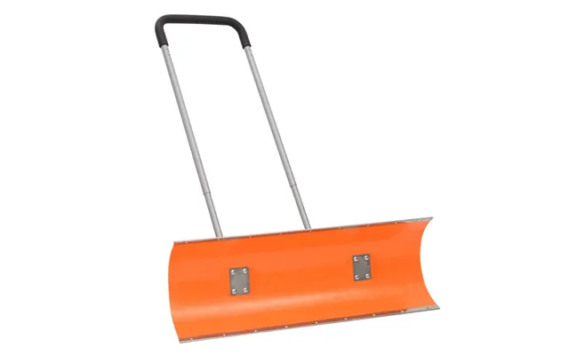 Sneskovl Med Udvideligt Håndtag 96 Cm Stålblad Orange