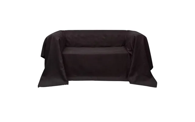 Sofaovertræk I Micro-suede - Brun