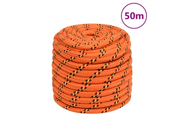 Tovværk Til Båd 18 Mm 50 M Polypropylen Orange