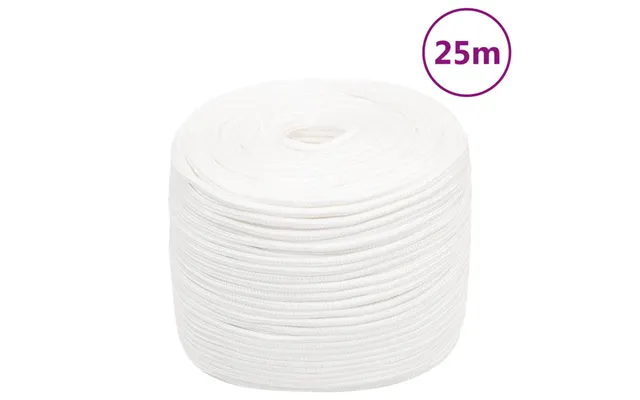 Tovværk Til Båd 8 Mm 25 M Polypropylen Hvid