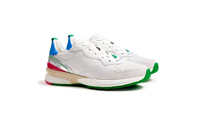 Lloyd 13-702-31 Dame Sneaker Bianco Offwhite Aral Silber Str