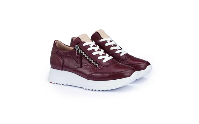 Lloyd 24-245-dame Sneaker Dark Cherry Natur Str. 36