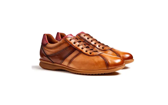 Lloyd Davos Herre Sneaker Cognac Noce Bordo Str. 40