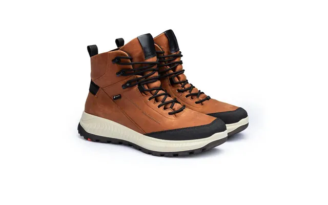 Lloyd Elvin Gore-tex Herre Støvle Black Cognac Str. 43