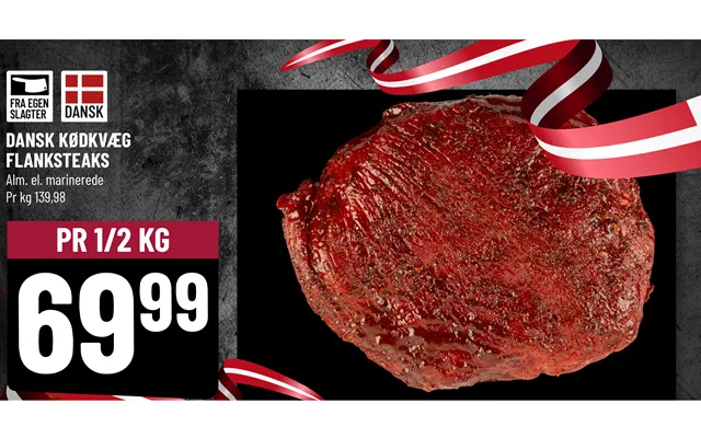 Dansk Kødkvæg Flanksteaks product image