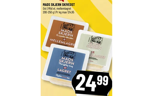 Mads Skjern Skiveost product image