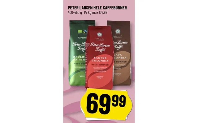 Peter larsen throughout coffee beans product image