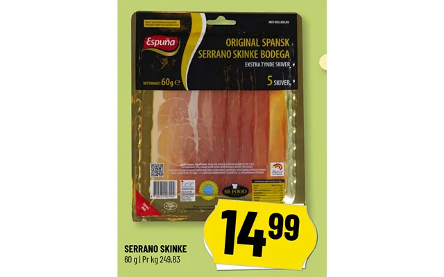 Serrano ham product image