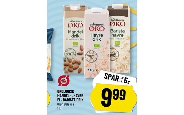 Økologisk Mandel- , Havre product image