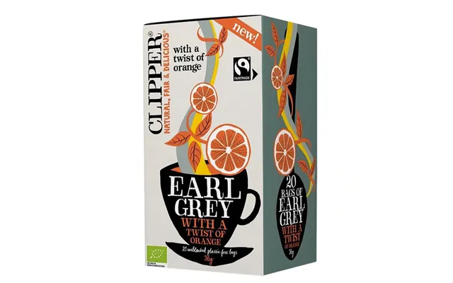 Earl Grey Te Med Appelsin Økologisk product image