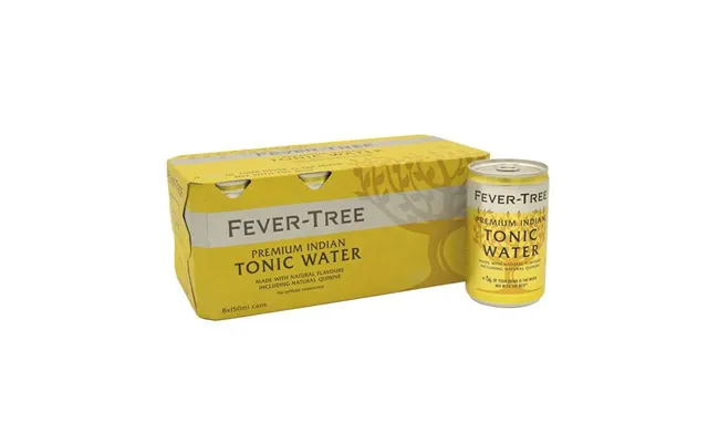Fever-tree Premium Indian Tonic Water 8 Stk 150 Ml - Obs Bedst Før 11 24