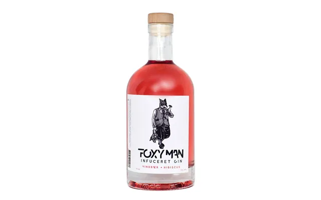 Foxyman Infuceret Gin Med Jordbær Og Hyldeblomst