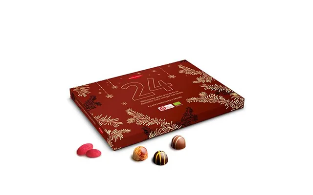 Fyldte Chokolader Julekalender - Glutenfri Og Økologisk