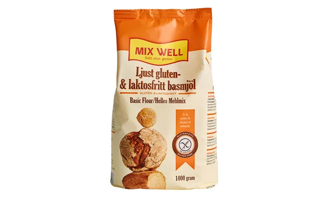 Gluten- Og Laktosefri Lys Basismel - Mix Well 103 product image