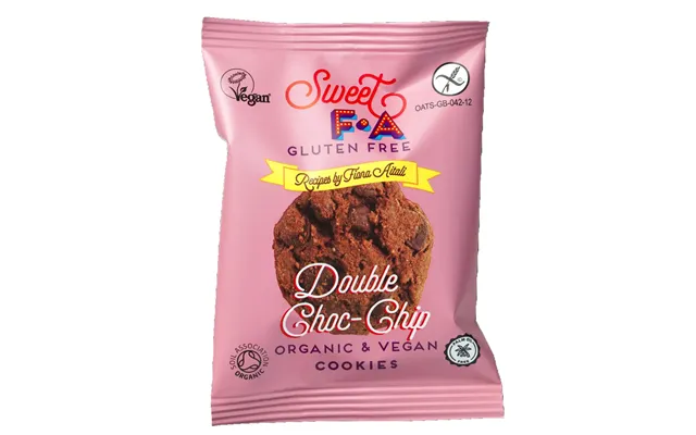 Glutenfri Cookies Med Havre Og Doobelt Chokoladestykke