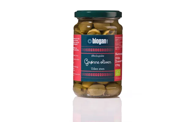 Green Olives Without Stone - Organic product image