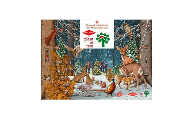 Mælkechokolade Julekalender - Glutenfri Og Økologisk