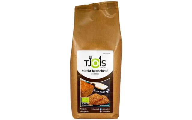 Mørkt Kernebrød - Glutenfri Og Økologisk Melmix